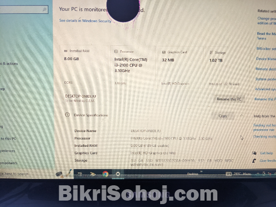 Full set computer for sell
